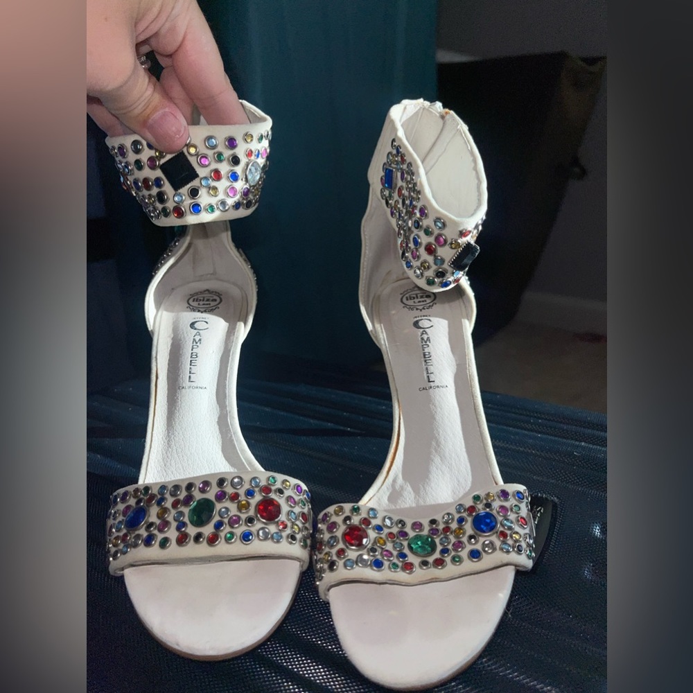 Jeffrey Campbell jeweled heels